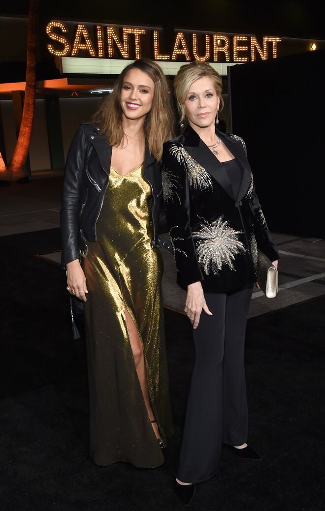 Jessica Alba e Jane Fonda