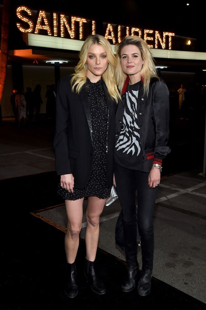  Jessica Stam e Alison Mosshart