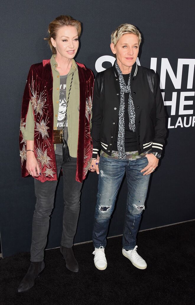 Portia de Rossi e Ellen Degeneres