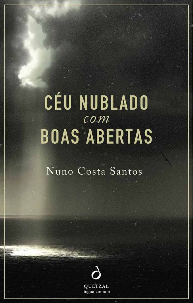 CÉU NUBLADO COM BOAS ABERTAS, de Nuno Costa Santos (Quetzal) | A magia inesgotável dos Açores inspira um romance onde várias histórias se cruzam em torno de um homem que regressa à sua terra para cumprir um pedido do avô, já falecido: recolher as histórias da ilha. “A” ilha: São Miguel. A pesada herança inspira ainda uma série de encontros improváveis (com um navegador francês em apuros, um traficante de droga, uma stripper, um casal chinês, entre muitos outros), através dos quais o protagonista acaba por redefinir também a sua própria identidade.