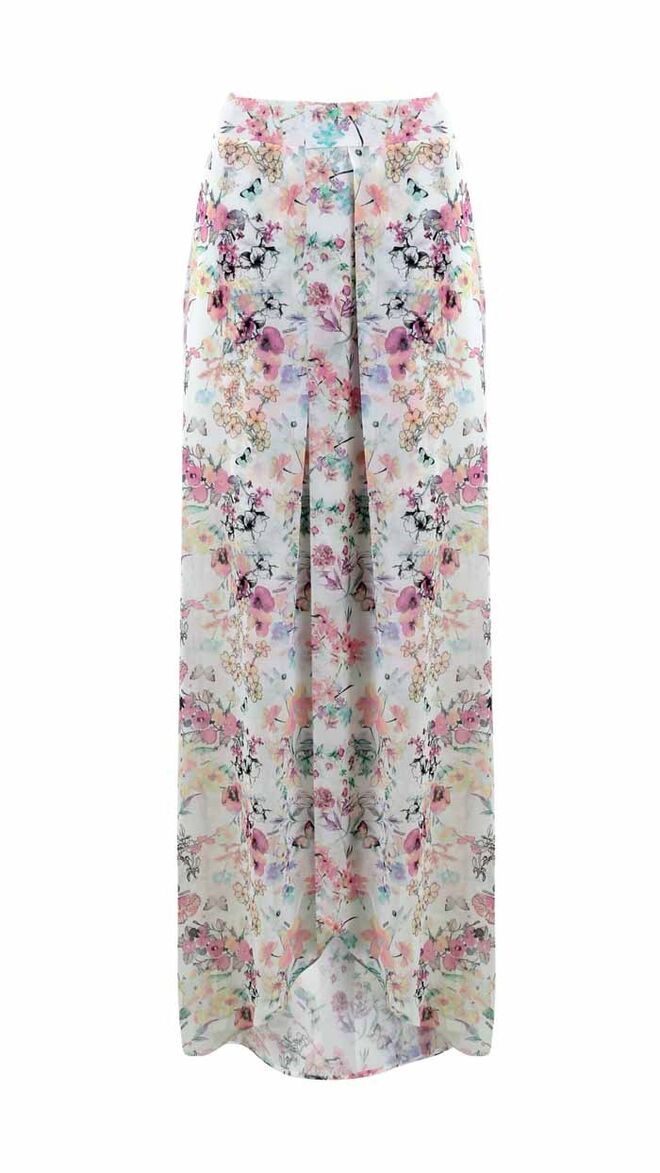 COZY ROMANCE | Saia em poliéster, €95,90, Francomina 