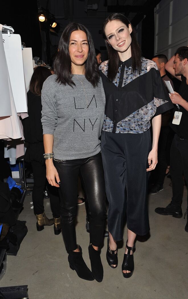 Rebecca Minkoff | Coco Rocha e Rebecca Minkoff