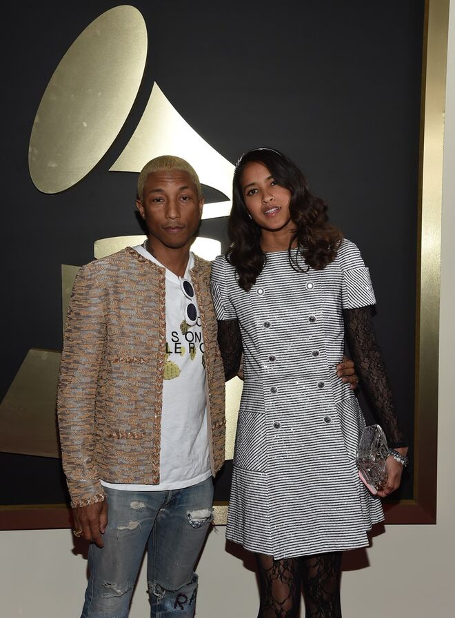 Pharrell Williams e Helen Lasichanh 