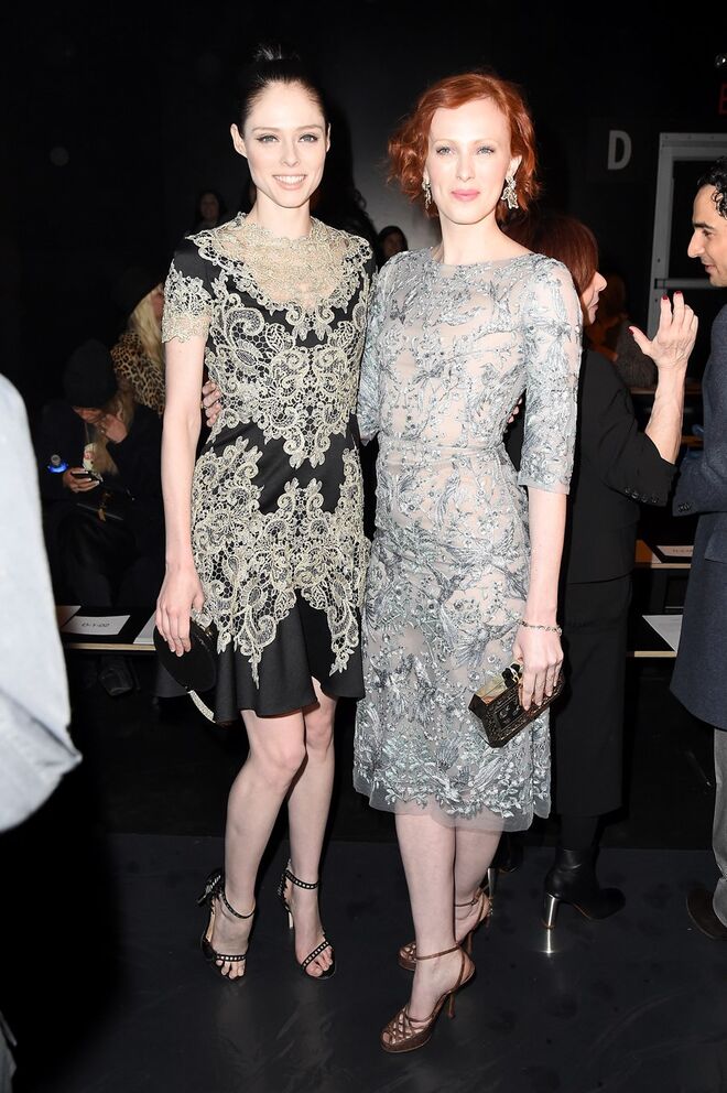 Karen Elson e Coco Rocha