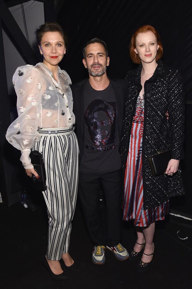 Maggie Gyllenhaal, Marc Jacobs e Karen Elson