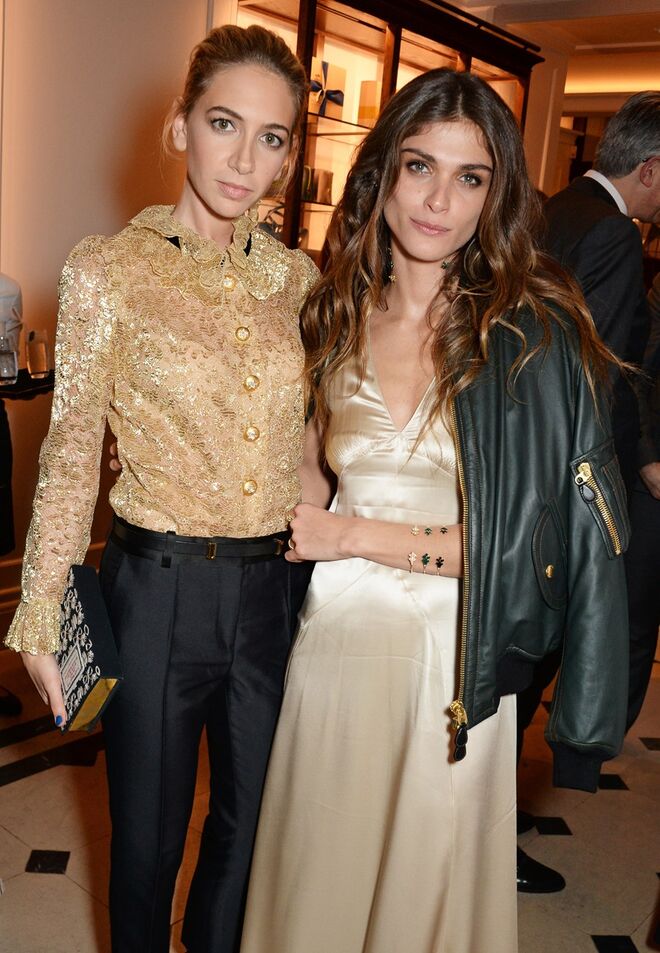 Sabine Getty e Elisa Sednaoui Dellal
