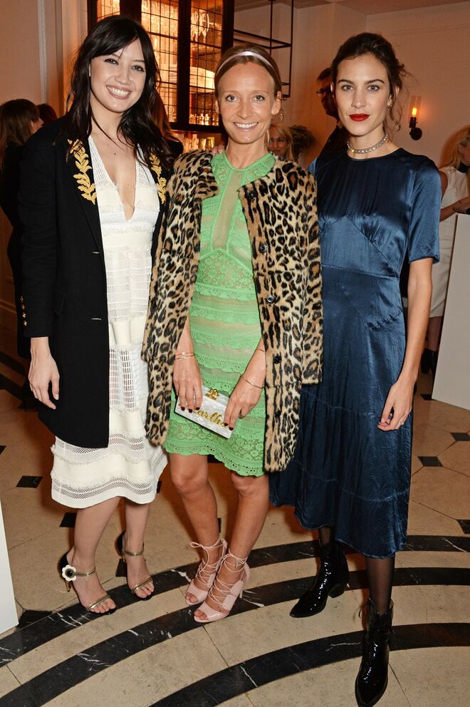 Daisy Lowe, Martha Ward e Alexa Chung