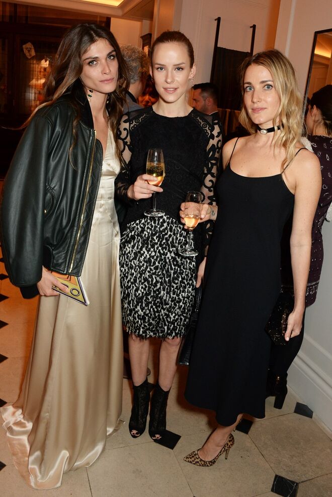 Elisa Sednaoui Dellal, Hum Fleming e Ekaterina Malysheva 