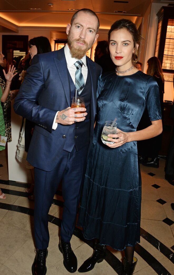 Justin O'Shea e Alexa Chung