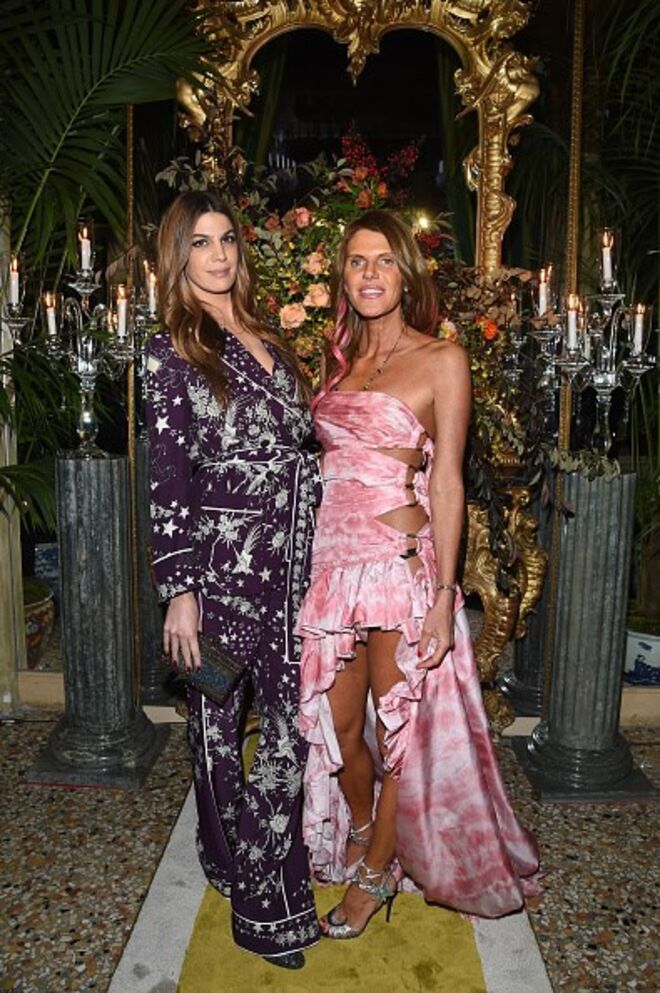Bianca Brandolini D'Adda e Anna Dello Russo