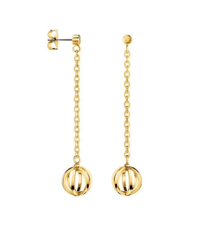 ACESSÓRIOS | Brincos em PVD, Calvin Klein, na Boutique dos Relógios (preço sob consulta)