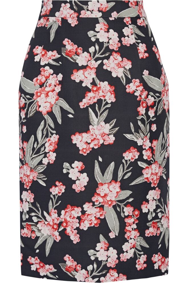 Saia em viscose, €531, Jonathan Saunders