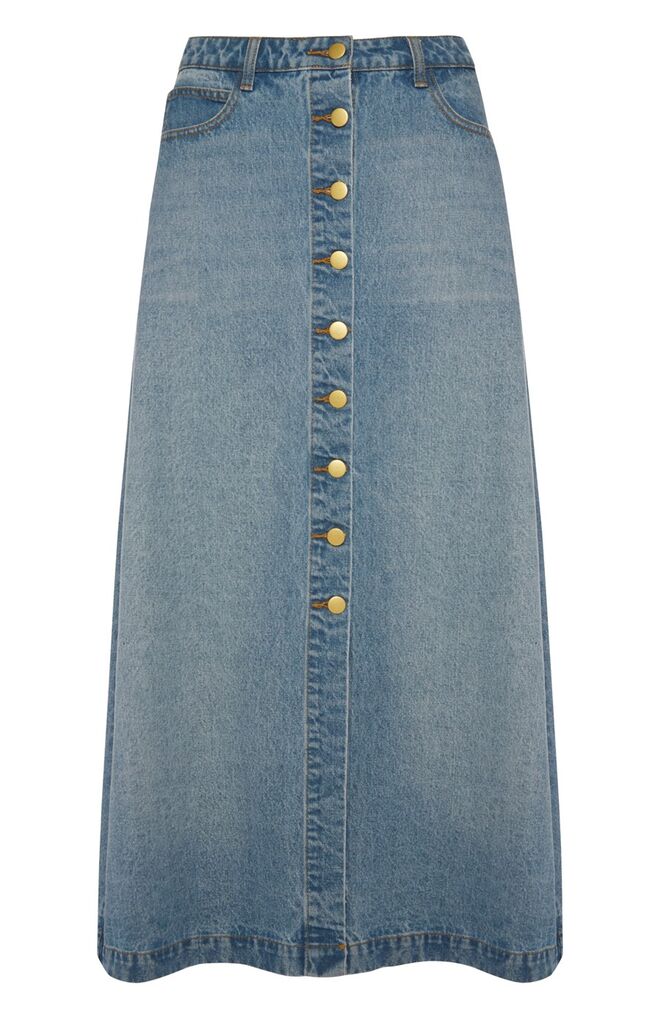 DENIMANIA | Saia em denim, €18, Primark