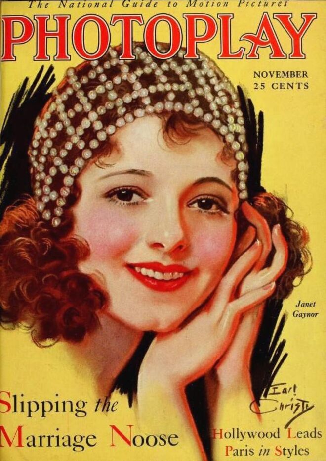 Janet Gaynor (1906-1984) | A primeira actriz a receber um Óscar, em 1929, pelo desempenho em três filmes. A voz bonita fê-la sobreviver ao advento do sonoro. Nesse tempo, foi a actriz mais nova com um Óscar, aos 23 anos de idade.