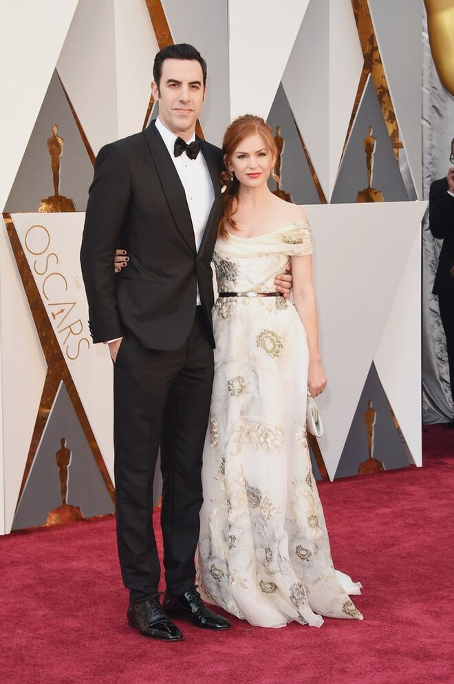 Sacha Baron Cohen e Isla Fisher
