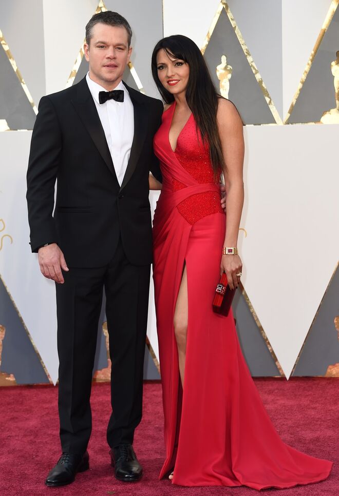 Matt Damon e Luciana Barroso