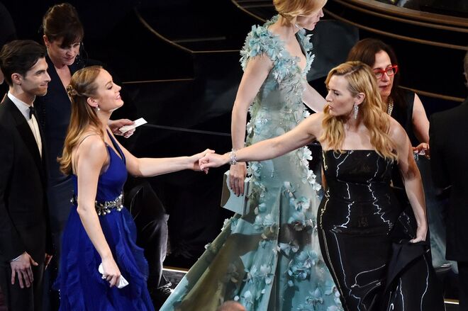 Brie Larson, Cate Blanchett e Kate Winslet