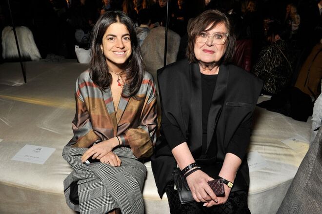 Leandra Medine e Margareta van den Bosch em H&M