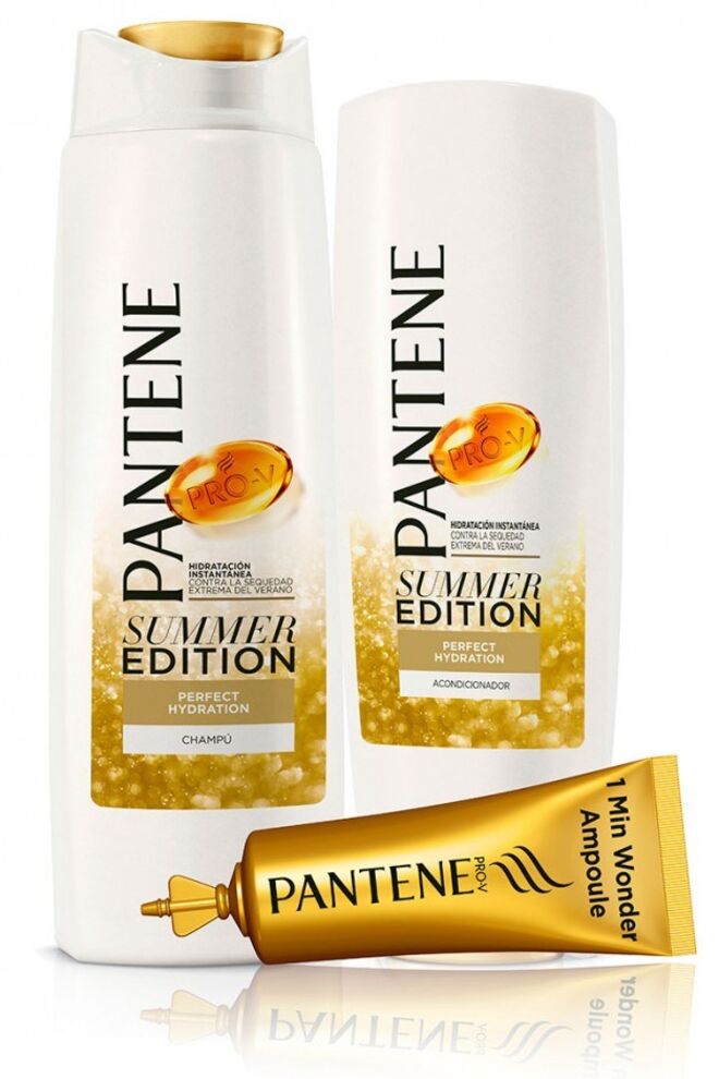 Champô Perfect Hydratation, Condicionador Perfect Hydratation e Ampolas, Pantene
