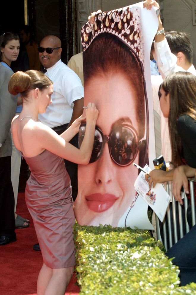 Anne Hathaway em O Diário da Princesa 2