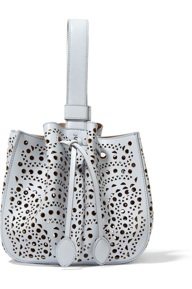 SACOLAS DE MÃO | Carteira em pele, €1270, Alaïa