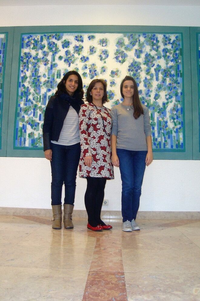 As investigadoras Soraia Ibrahim, Ana Mendes e Inês Vaz