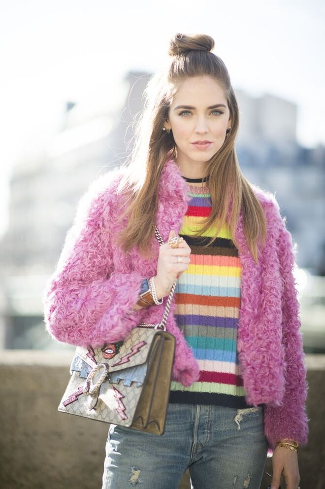 LOOK 2 – O APANHADO MAIS VISTO NAS SEMANAS DA MODA, O HALF UP BUN