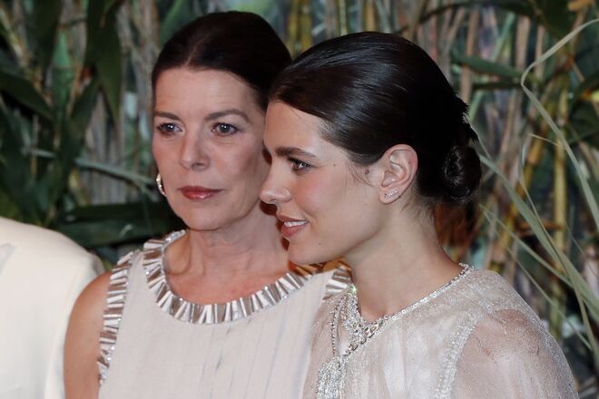 Carolina do Mónaco e Charlotte Casiraghi