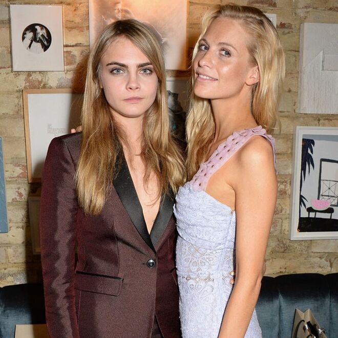 A família Delevingne (Cara e Poppy) 9.3%