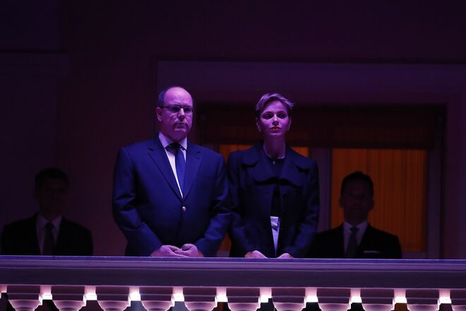 Charlene e Alberto do Mónaco