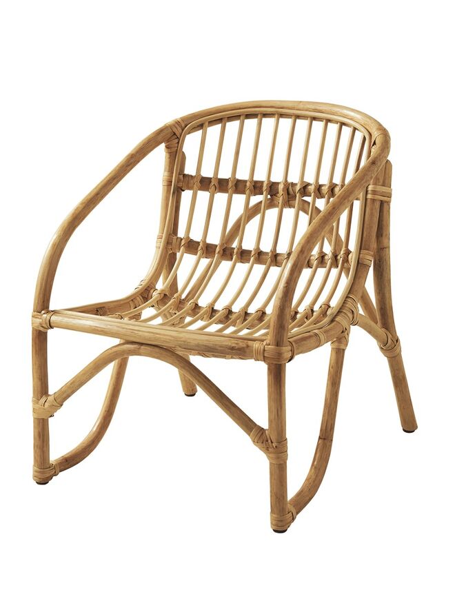 Cadeira de braços em rotim 69,99€