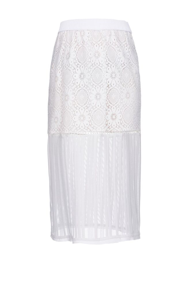 TRINTAS | Saia em algodão, €189, Pinko