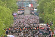The Mall, Londres, no Jubileu de Diamante em 2012