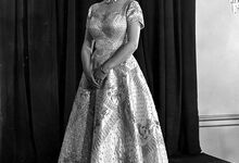 Na cerimónia de Coroação em 1953