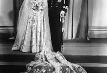 Casamento de Isabel II com o Duque de Edimburgo a 20 de novembro de 1947