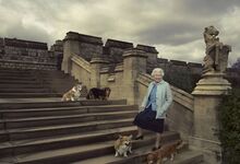 90 anos da Rainha Elizabeth II  © Annie Leibovitz