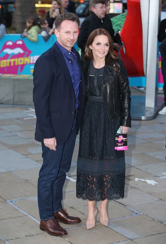 Christian Horner e Geri Halliwell