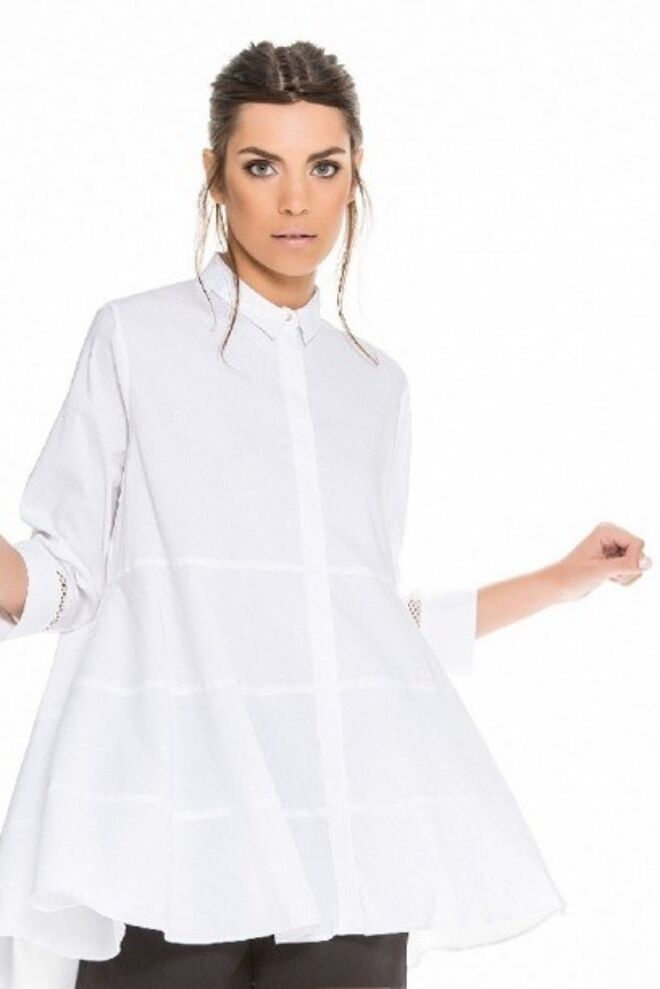 Camisa em algodão, €64,90, Ana Sousa