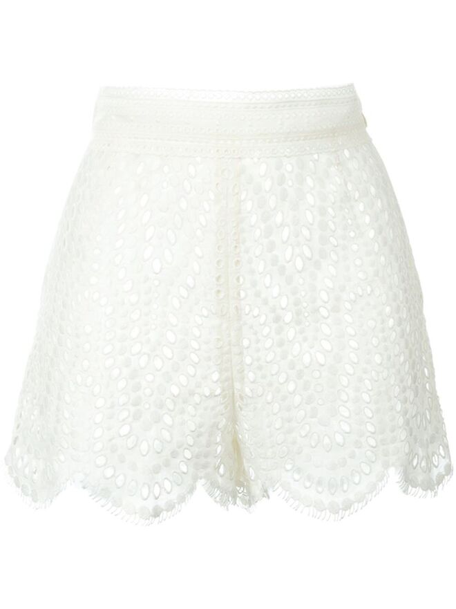 HIGH | Culottes em algodão e seda, €890, Valentino