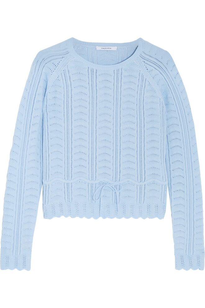 MEDIUM | Camisola em malha de algodão, €290, Carven