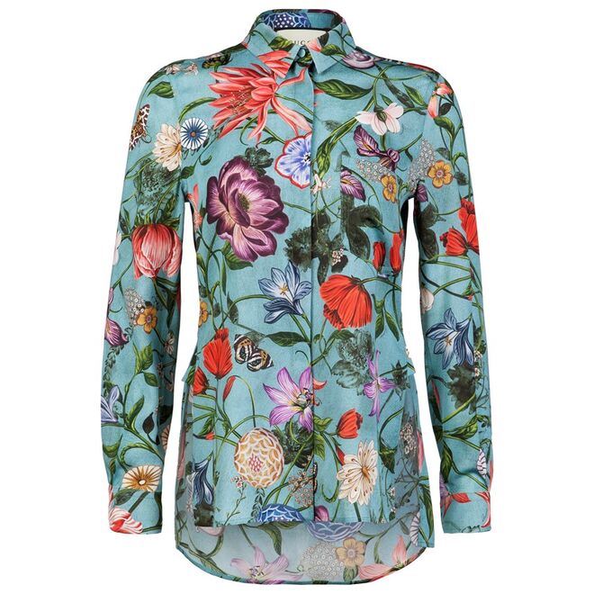  FLORAL | Camisa em seda, €980, Gucci, na Fashion Clinic