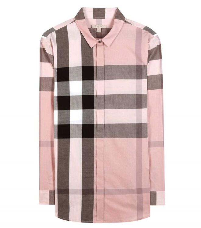 XADREZ | Camisa em algodão, €295, Burberry Brit
