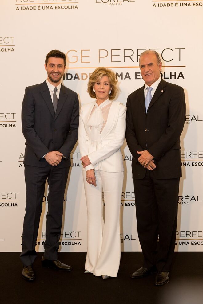 Daniel Oliveira, Jane Fonda e Manuel Pinto Coelho
