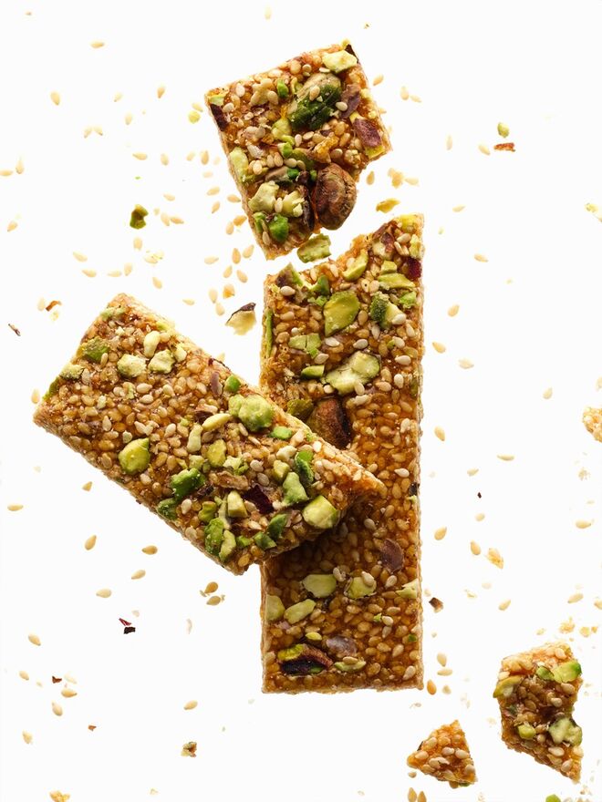 8. Barras de cereais