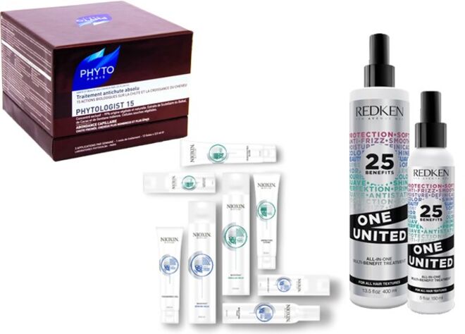 CABELOS - Cuidados Específicos: Linha 3D Styling, Nioxin  | One United All-in-one Multi-Benefit Hair Treatment, Redken | Phytologist 15, Traitment Antichute Absolu, Phyto