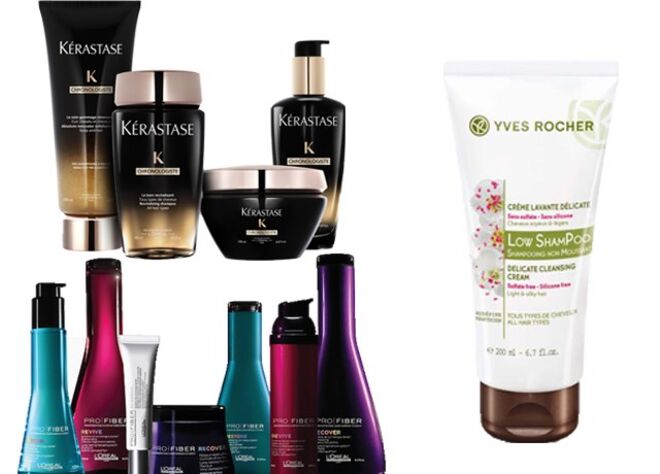 CABELOS - Cuidados Quotidianos: 	Linha Chronologiste, Kérastase | Linha Profiber, L’Oréal Professionnel | Low Shampoo Creme Delicado para Lavar o Cabelo, Yves Rocher