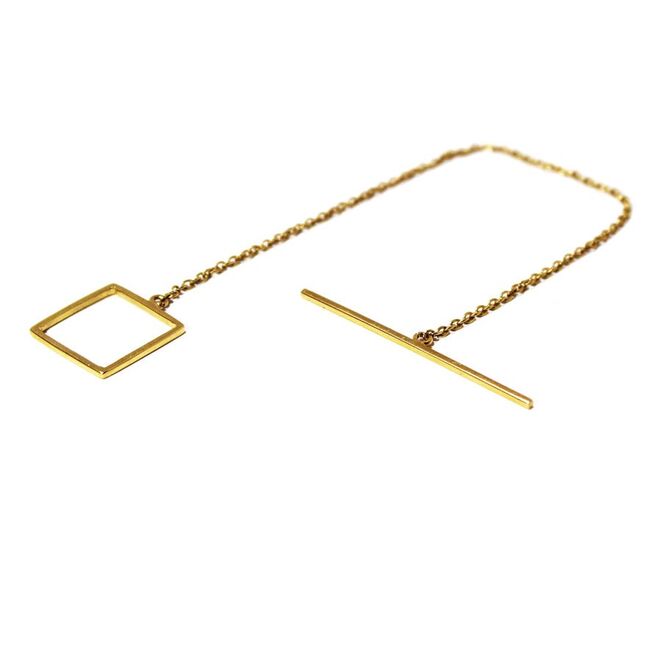 NUUK, Paint, Colar em prata dourada, €104