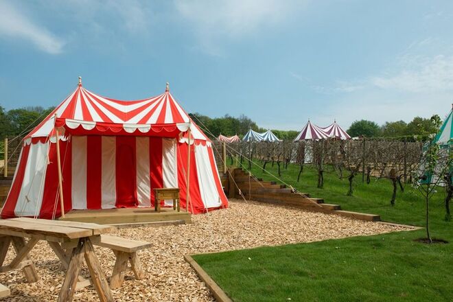 Knights Glamping At Leeds Castle, Reino Unido