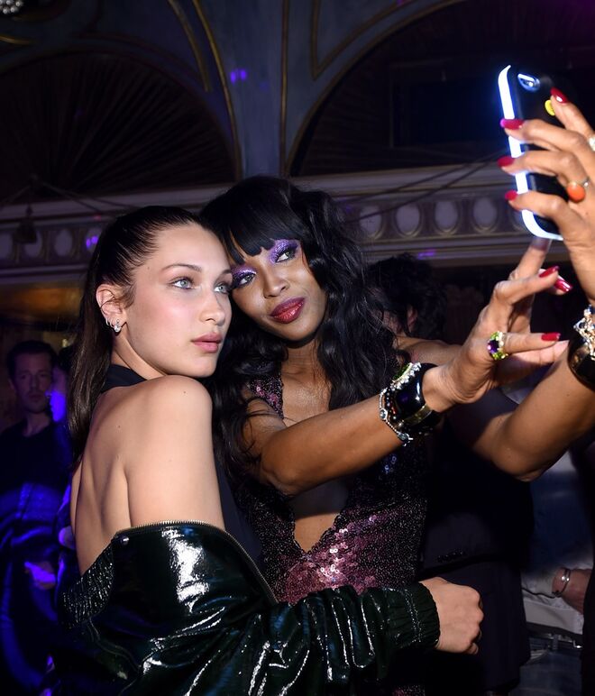 Bella Hadid e Naomi Campbell