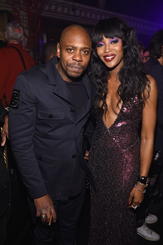 Dave Chappelle e Naomi Campbell